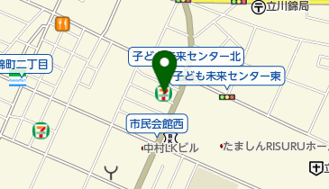 セブンイレブン 立川通り店の地図画像