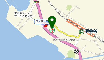 セブンイレブン 富津浜金谷店の地図画像