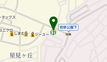 セブンイレブン 春日星見ヶ丘店の地図画像