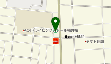 セブンイレブン 福井つくし野店の地図画像