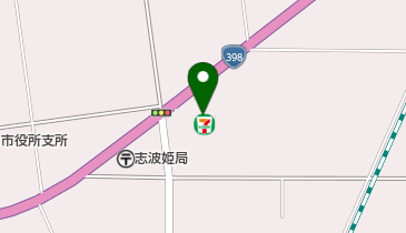 セブンイレブン 宮城志波姫店の地図画像