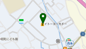 セブン銀行 イトーヨーカドー 甲府昭和店 共同出張所の地図画像