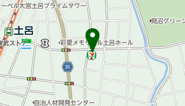 セブンイレブン さいたま土呂2丁目店の地図画像