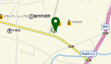 セブンイレブン 胎内新和店の地図画像
