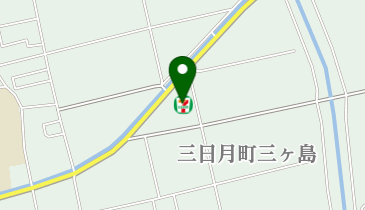 セブンイレブン 三日月三ヶ島店の地図画像