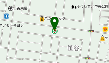 セブンイレブン 福島笹谷南店の地図画像
