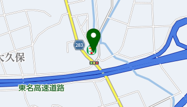 セブンイレブン 磐田大久保店の地図画像