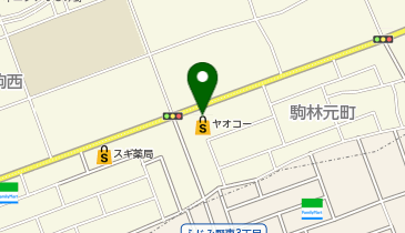 セブン銀行 ヤオコー 上福岡駒林店 共同出張所の地図画像