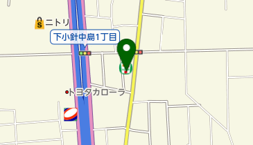 セブンイレブン 小牧下小針天神1丁目店の地図画像