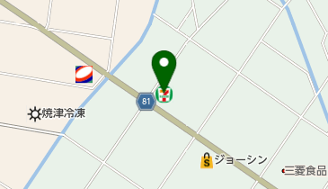 セブンイレブン 焼津越後島店の地図画像