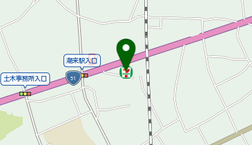 セブンイレブン 潮来本町店の地図画像