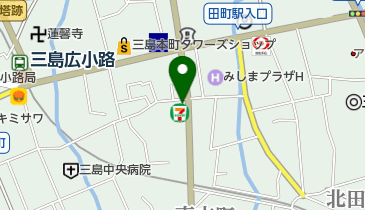セブンイレブン 三島南本町店の地図画像
