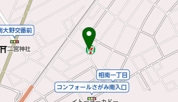 セブンイレブン 相模原松が枝町店の地図画像