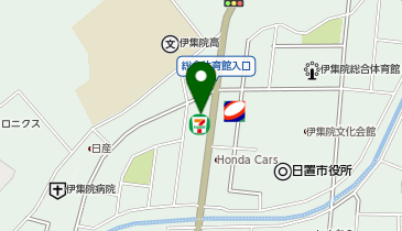 セブンイレブン 日置伊集院郡店の地図画像