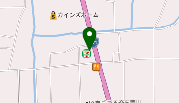 セブンイレブン 喜多方豊川店の地図画像