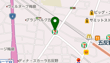 セブンイレブン 足立4丁目店の地図画像