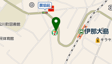セブンイレブン 松川町役場前店の地図画像