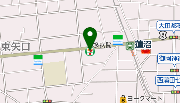 セブンイレブン 蓮沼店の地図画像