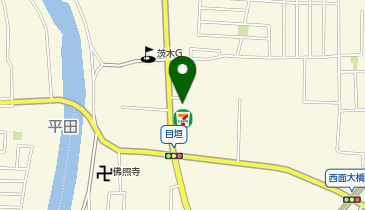 セブンイレブン 茨木目垣2丁目店の地図画像