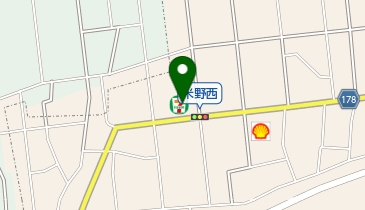 セブンイレブン 笠松町米野店の地図画像