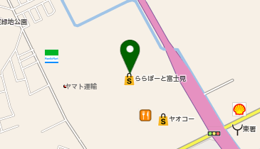 セブン銀行 ららぽーと 富士見 共同出張所の地図画像