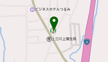 セブンイレブン 上三川上蒲生店の地図画像