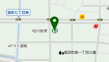 セブンイレブン 仙台福田町南1丁目店の地図画像