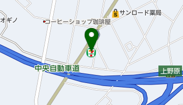 セブンイレブン 上野原インター北店の地図画像