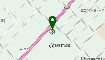 セブンイレブン 羽幌役場前店の地図画像