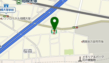 セブンイレブン 大和桜森1丁目店の地図画像