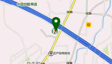 セブンイレブン 津山志戸部店の地図画像