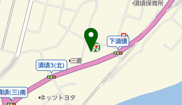 セブンイレブン 三条下須頃店の地図画像