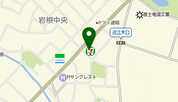 セブンイレブン 湖南岩根中央店の地図画像