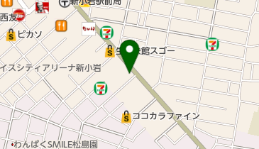 セブンイレブン 葛飾新小岩1丁目店の地図画像