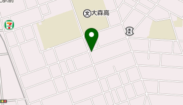セブンイレブン 大田区西蒲田3丁目店の地図画像