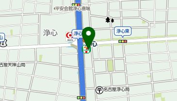 セブンイレブン 名古屋浄心店の地図画像
