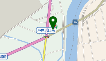 セブンイレブン 芦屋浜口店の地図画像