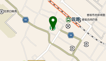 セブンイレブン 香取市佐原駅前店の地図画像