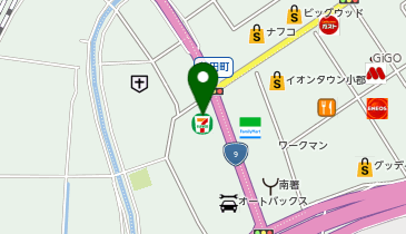 セブンイレブン 山口小郡若草町店の地図画像