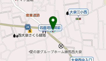 セブンイレブン 練馬西大泉4丁目店の地図画像