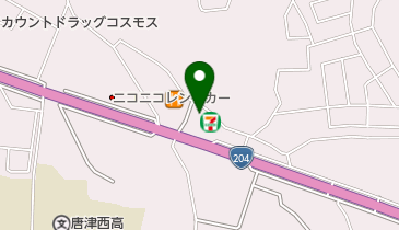 セブンイレブン 唐津西高校前店の地図画像