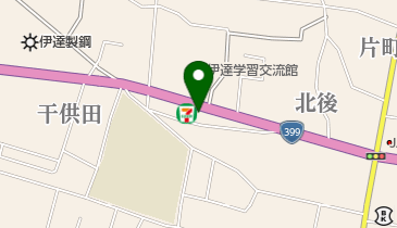 セブンイレブン 福島伊達町店の地図画像