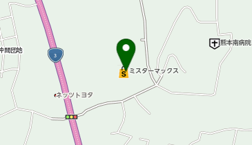 セブン銀行 ミスターマックス 松橋店 共同出張所の地図画像