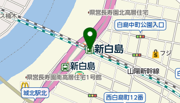 セブンイレブン キヨスクJR新白島駅店の地図画像