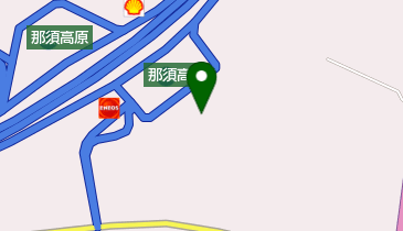 セブン銀行 東北自動車道 那須高原サービスエリア 上り 共同出張所の地図画像