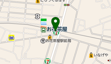セブンイレブン 葛飾お花茶屋駅前店の地図画像
