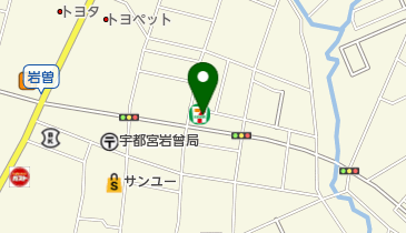 セブンイレブン 宇都宮岩曽東店の地図画像