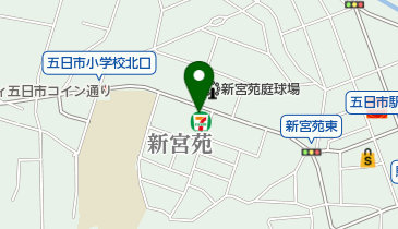 セブンイレブン 広島五日市新宮苑店の地図画像
