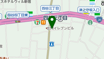 セブンイレブン 新宿左門町店の地図画像