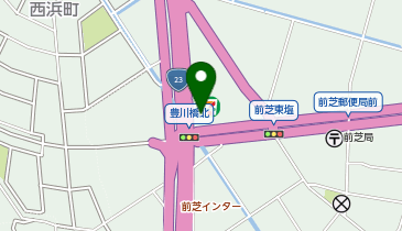 セブンイレブン 豊橋前芝町店の地図画像